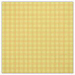 Daffy-down-Dillies Orange Yellow Check Gingham Fabric