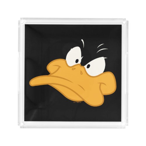 DAFFY DUCK Angry Face Acrylic Tray