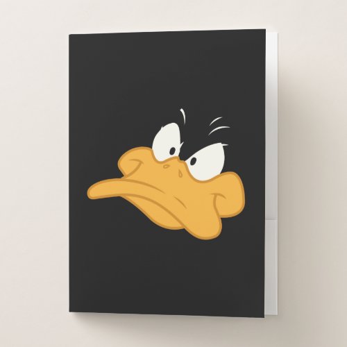 DAFFY DUCK Angry Face Pocket Folder