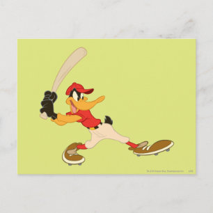 DAFFY DUCK™ Batter's Up Postcard