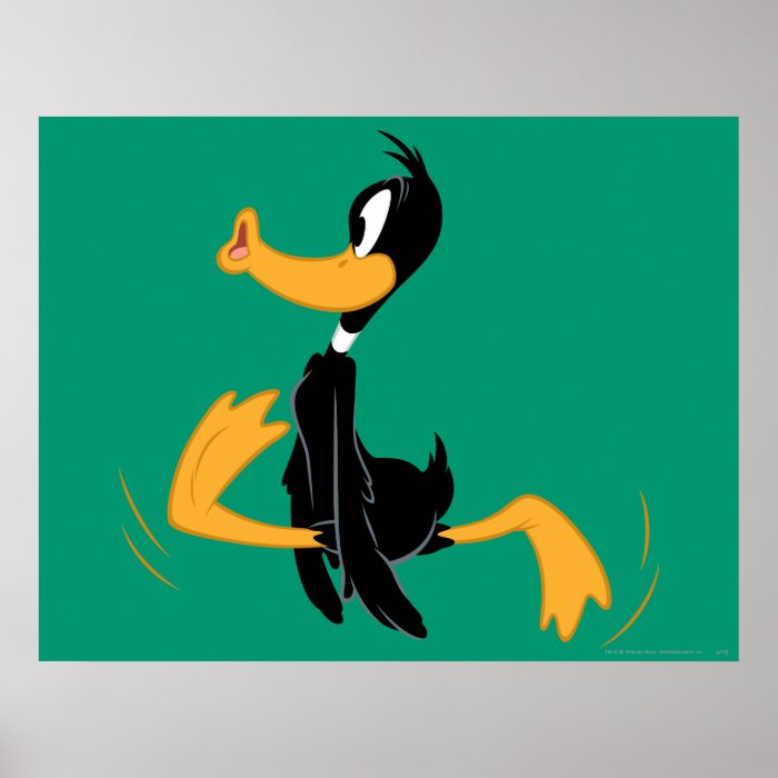 Daffy Duck Being Crazy Posters