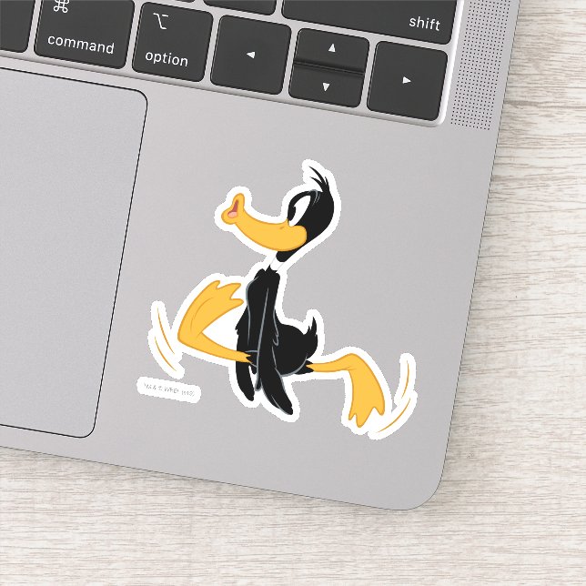DAFFY DUCK™ Being Crazy Sticker (Detail)