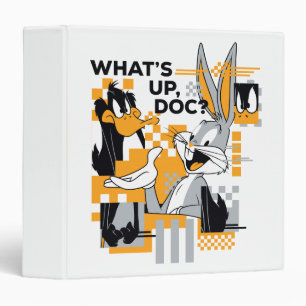 DAFFY DUCK™ & BUGS BUNNY™ Glitch 3 Ring Binder
