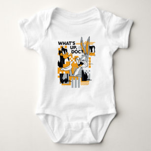 DAFFY DUCK™ & BUGS BUNNY™ Glitch Baby Bodysuit