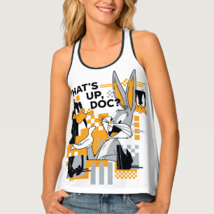 DAFFY DUCK™ & BUGS BUNNY™ Glitch Tank Top