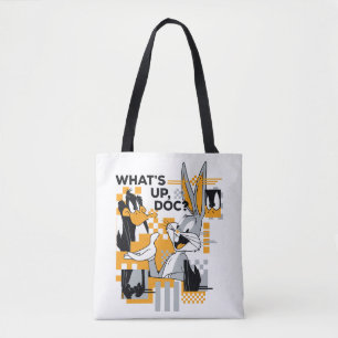 DAFFY DUCK™ & BUGS BUNNY™ Glitch Tote Bag