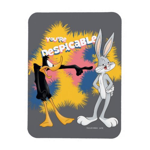 DAFFY DUCK  BUGS BUNNY Youre Despicable Magnet