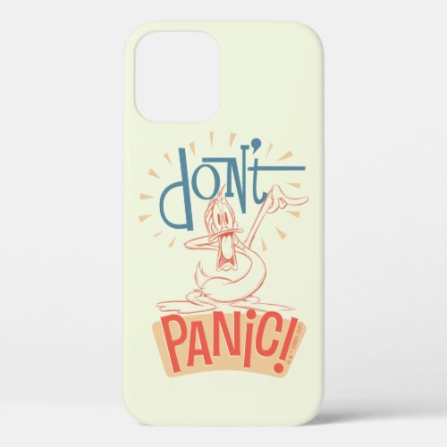 DAFFY DUCK  Dont Panic iPhone 12 Case