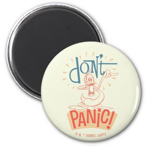 DAFFY DUCKâ  Dont Panic Magnet