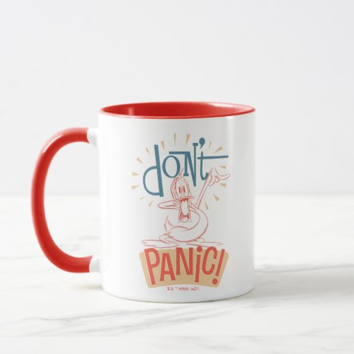 DAFFY DUCK  Dont Panic Mug