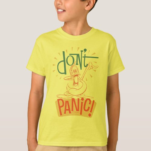 DAFFY DUCK  Dont Panic T_Shirt