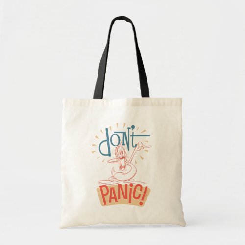 DAFFY DUCKâ  Dont Panic Tote Bag