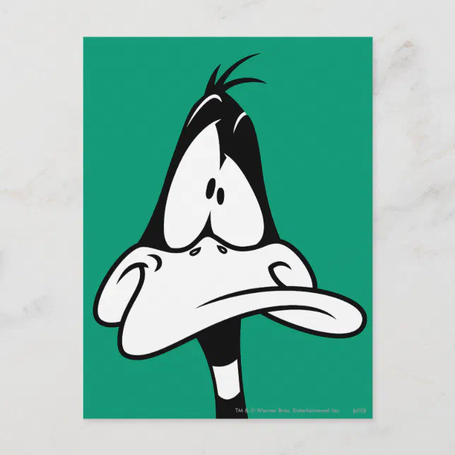 Daffy Duck™ Face Postcard 