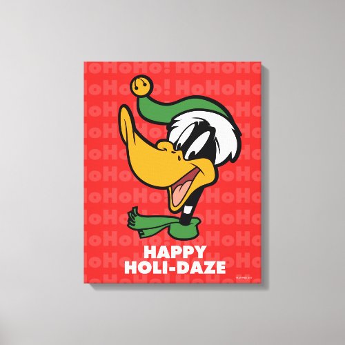 DAFFY DUCK Happy Holi_Daze Canvas Print