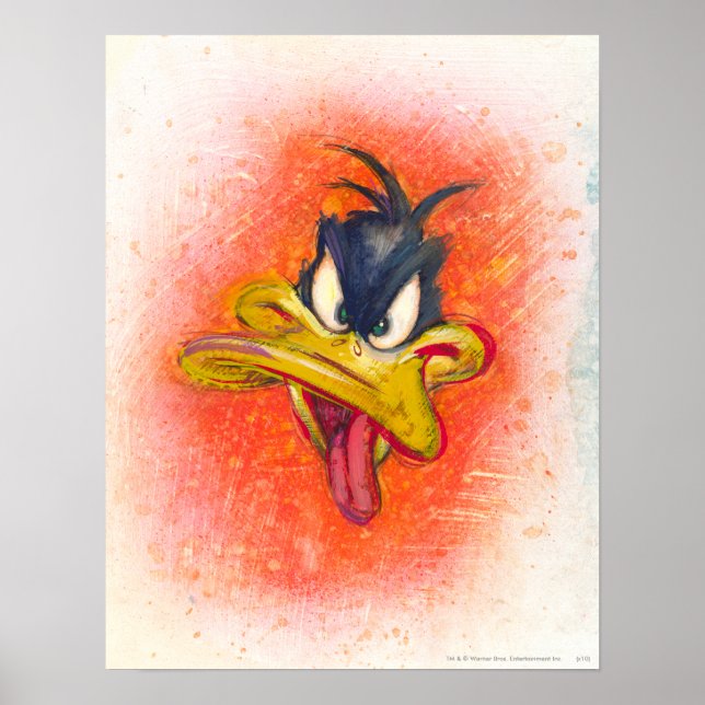 DAFFY DUCK™ in Orange Poster (Front)