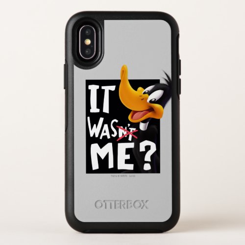 DAFFY DUCK_ It Wasnt Me  Was Me OtterBox Symmetry iPhone X Case