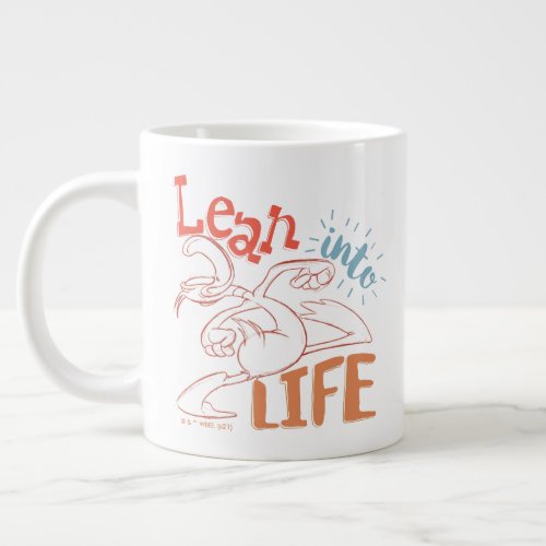 DAFFY DUCK  Lean into Life Giant Coffee Mug