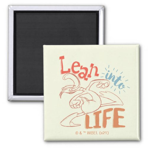 DAFFY DUCKâ  Lean into Life Magnet