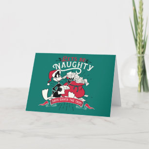 DAFFY DUCK™ - Let's Be Naughty Holiday Card