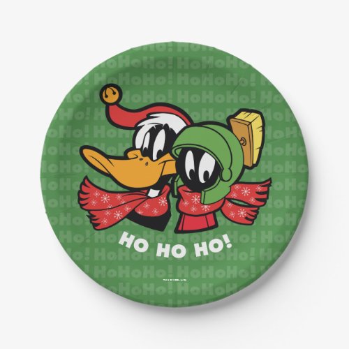 DAFFY DUCK  MARVIN MARTIAN Ho Ho Ho Paper Plates