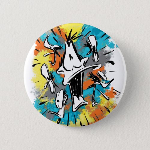 DAFFY DUCK Oh My Quaaak Pinback Button