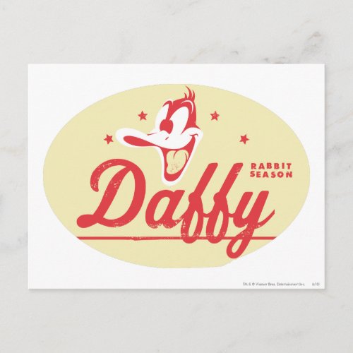 DAFFY DUCK Rabbit Season Postcard