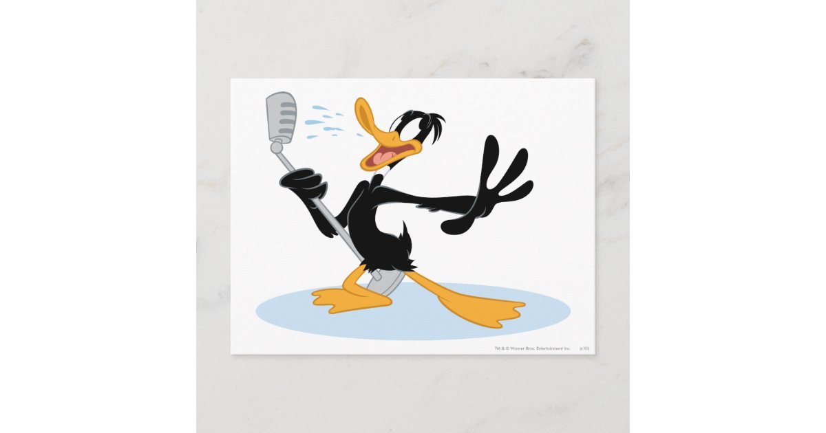 DAFFY DUCK™ Singing Postcard | Zazzle
