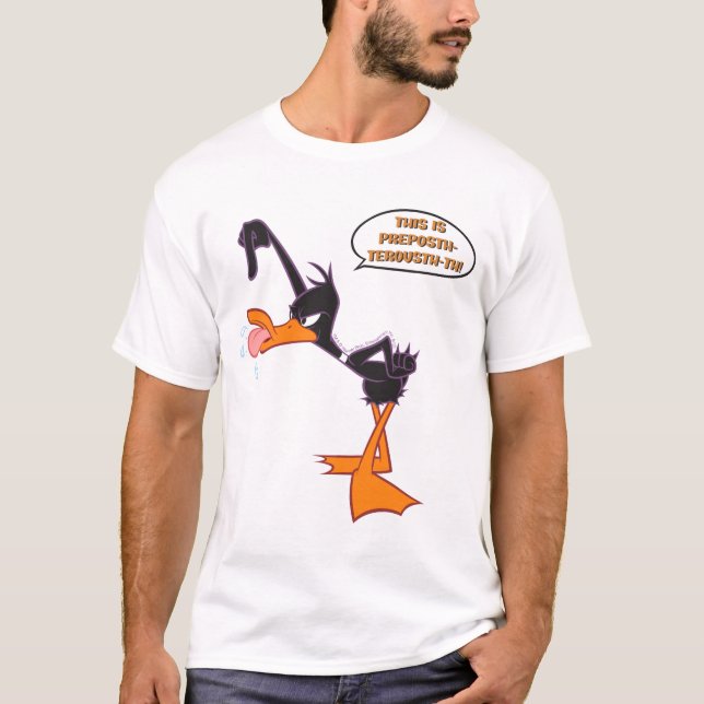 DAFFY DUCK™ Speech Bubble T-Shirt (Front)