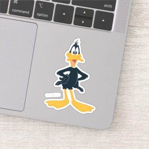 duck dodgers DAFFY BLUE FUNNY CARTOON STICKER - Pro Sport Stickers