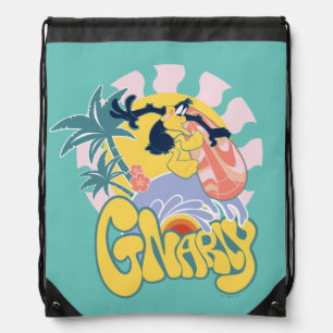 DAFFY DUCK™ Surfing - Gnarly Drawstring Bag