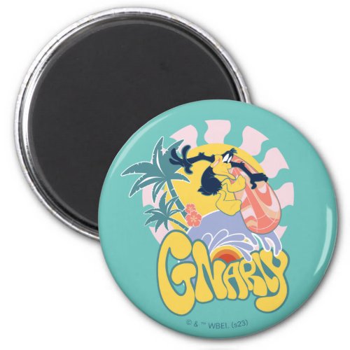 DAFFY DUCK Surfing _ Gnarly Magnet