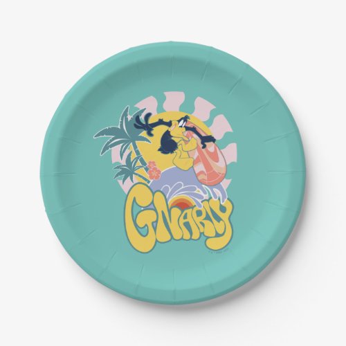 DAFFY DUCK Surfing _ Gnarly Paper Plates