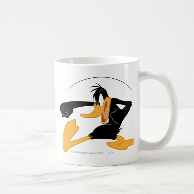 DAFFY DUCK™ Swinging a Punch Coffee Mug (Right)