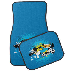 DAFFY DUCK™ Team Argentina Soccer Graphic Car Floor Mat