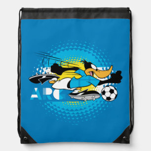 DAFFY DUCK™ Team Argentina Soccer Graphic Drawstring Bag