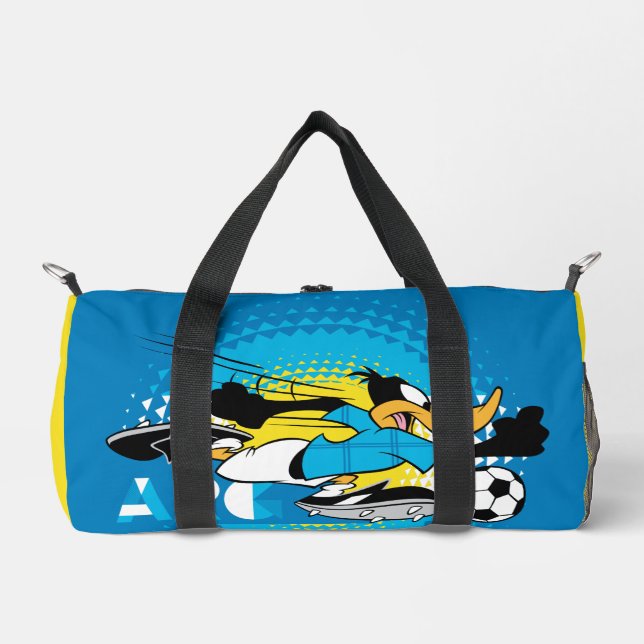 DAFFY DUCK™ Team Argentina Soccer Graphic Duffle Bag (Front)
