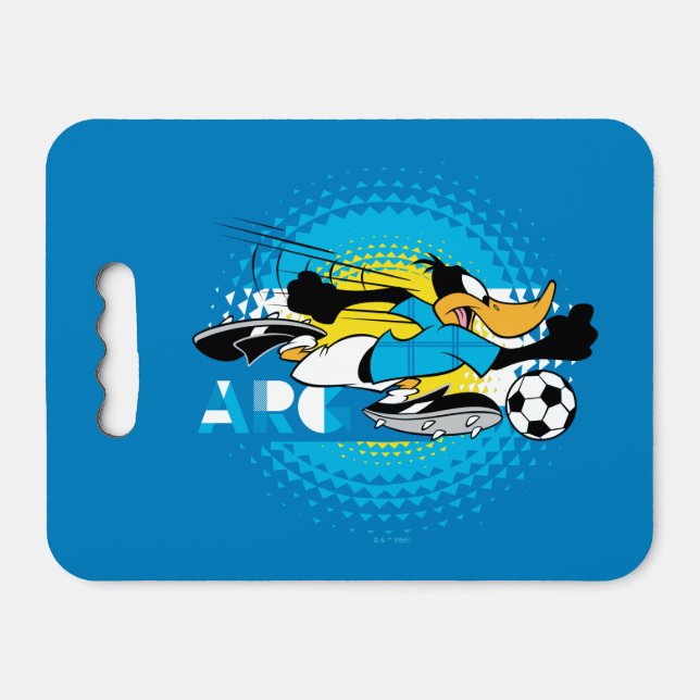 DAFFY DUCK™ Team Argentina Soccer Graphic Seat Cushion (Front Horizontal)