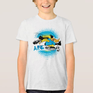 DAFFY DUCK™ Team Argentina Soccer Graphic Tri-Blend Shirt