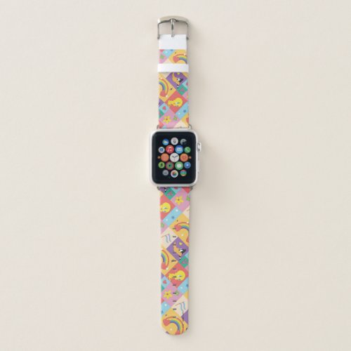DAFFY DUCK  TWEETY _ Pride Pattern Apple Watch Band