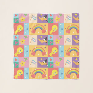 DAFFY DUCK™ & TWEETY™ - Pride Pattern Scarf