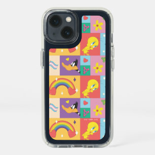 DAFFY DUCK™ & TWEETY™ - Pride Pattern Speck iPhone 13 Case