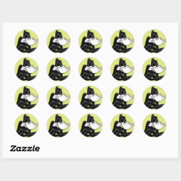 DAFFY DUCK™ Up Close Classic Round Sticker | Zazzle