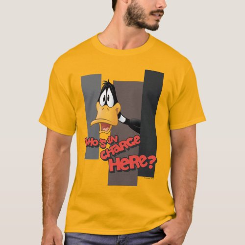 DAFFY DUCK Whos In Charge Here T_Shirt
