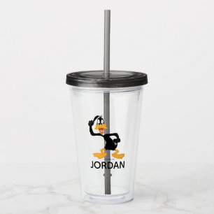 DAFFY DUCK™ With a Great Idea Acrylic Tumbler