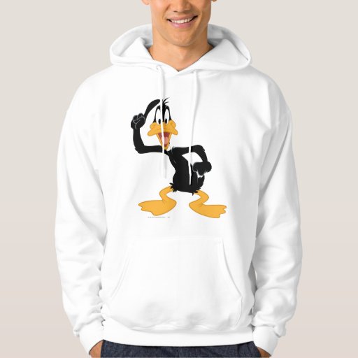 DAFFY DUCK™ With a Great Idea Hoodie | Zazzle