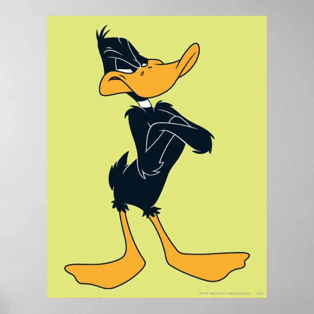 DAFFY DUCK™ with Arms Crossed Poster (Front)