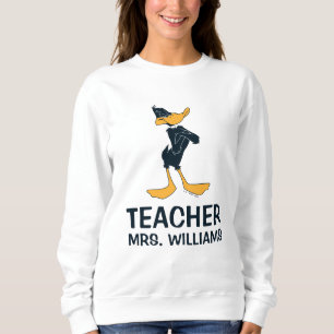 DAFFY DUCK™ with Arms Crossed Teacher Sweatshirt