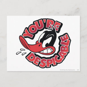 DAFFY DUCK™ - You're Despicable Postcard