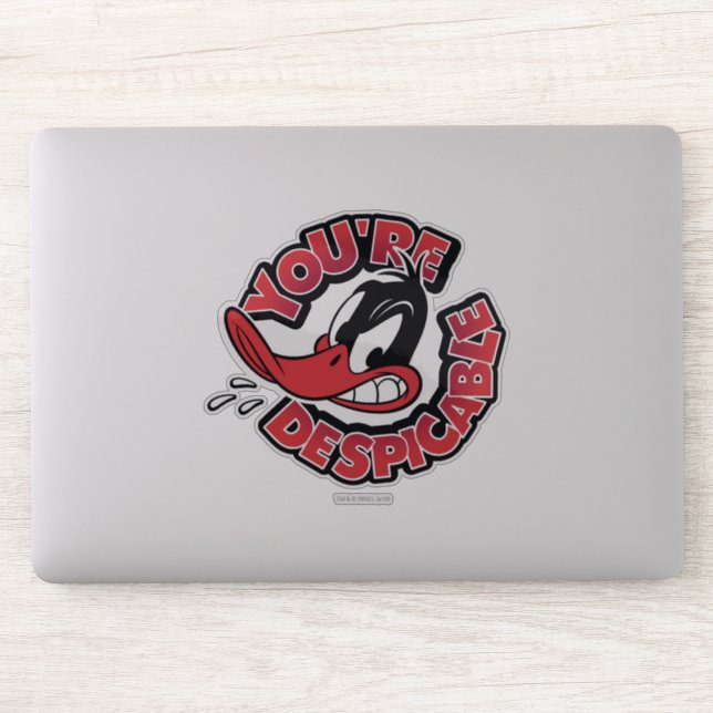 DAFFY DUCK™ - You're Despicable Sticker (Computer)