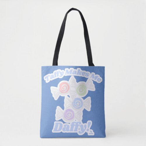  Daffy For Taffy Candy Fun Logo Toon Tote Bag